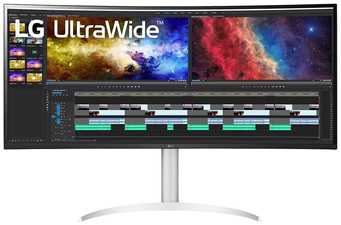 LG 38BQ85C-W Monitor PC 952 cm 37.5 3840 x 1600 Pixel Quad HD Bianco (LG UltraWide 38BQ85C-W skrm - 3840x16)-0