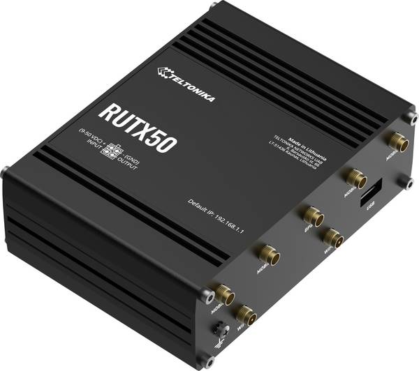 Teltonika RUTX50 Router Modem integrato: 5 G, LTE, UMTS 2.4 GHz, 5 GHz