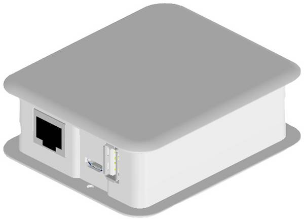 TEKO TEK-YUN.40 TEK-YUN.40 custodia per elettronica 86.65 x 74.15 x 30.2 x 87 Plastica  Bianco 1 pz.