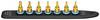 Hazet 8500-SR/7 8500-SR/7 Striscia di connessione 6.3 mm 1/4 pollici Impronta (cacciavite) 1/4" (6.3 mm) 245 mm 1 pz.