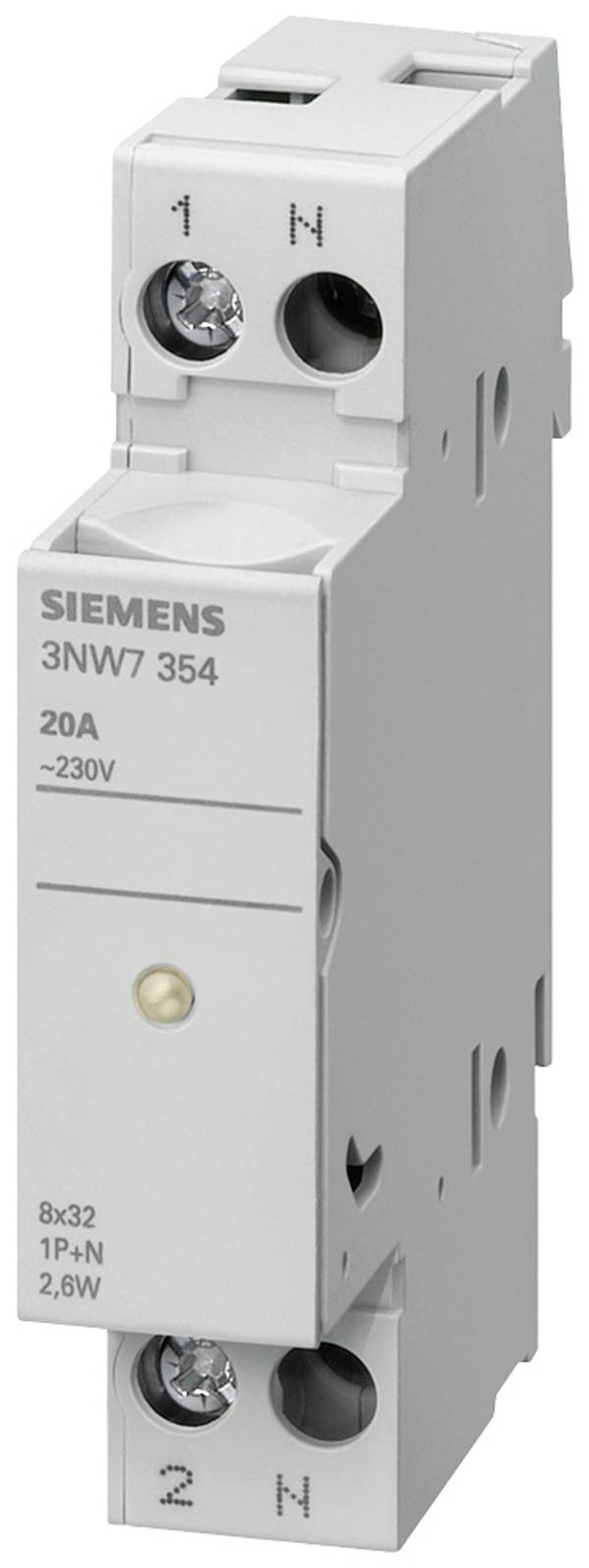 Siemens 3NW7314 Porta fusibile a cilindro 1 pz.