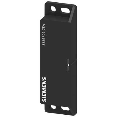 Sensore Siemens nero rettangolare con stampa bianca '3SE6701-2BA'.