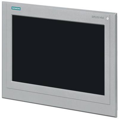 Un monitor grigio Siemens Siplus HMI, raffigurato di lato. Lo schermo è spento.
