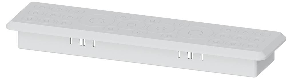 Siemens 8GK90000KK02 Alpha 160 DIN, flangia a due componenti Flangia 1 pz.
