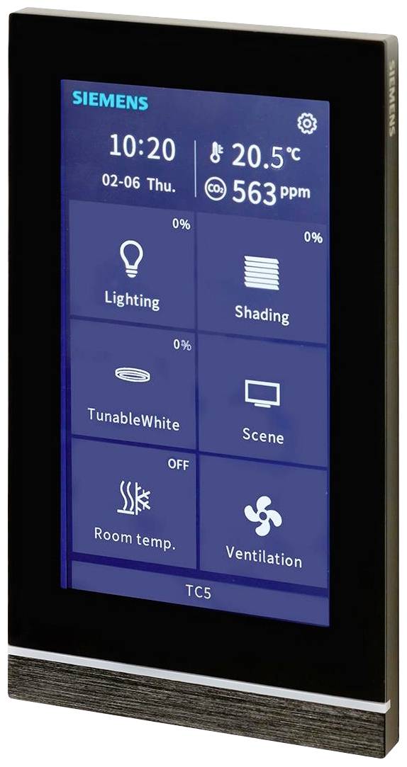 Siemens KNX 5WG12052AB22 Modulo touchscreen 5WG1205-2AB22