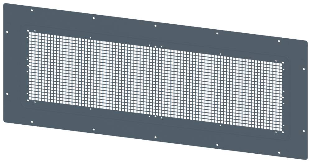 Siemens 8MF1004-2UD20-0A 8MF10042UD200A tetto. ventilato (L x L) 400 mm x 1000 mm Acciaio 1 pz. Pezzo