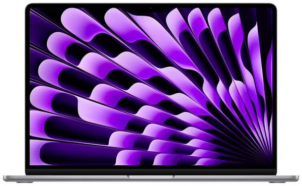Apple MacBook Air 15 (M2, 2023) 38.9 cm (15.3 pollici) 8 GB RAM 512 GB SSD 8‑Core CPU 10-Core GPU Grigio Siderale MQKQ3D/A