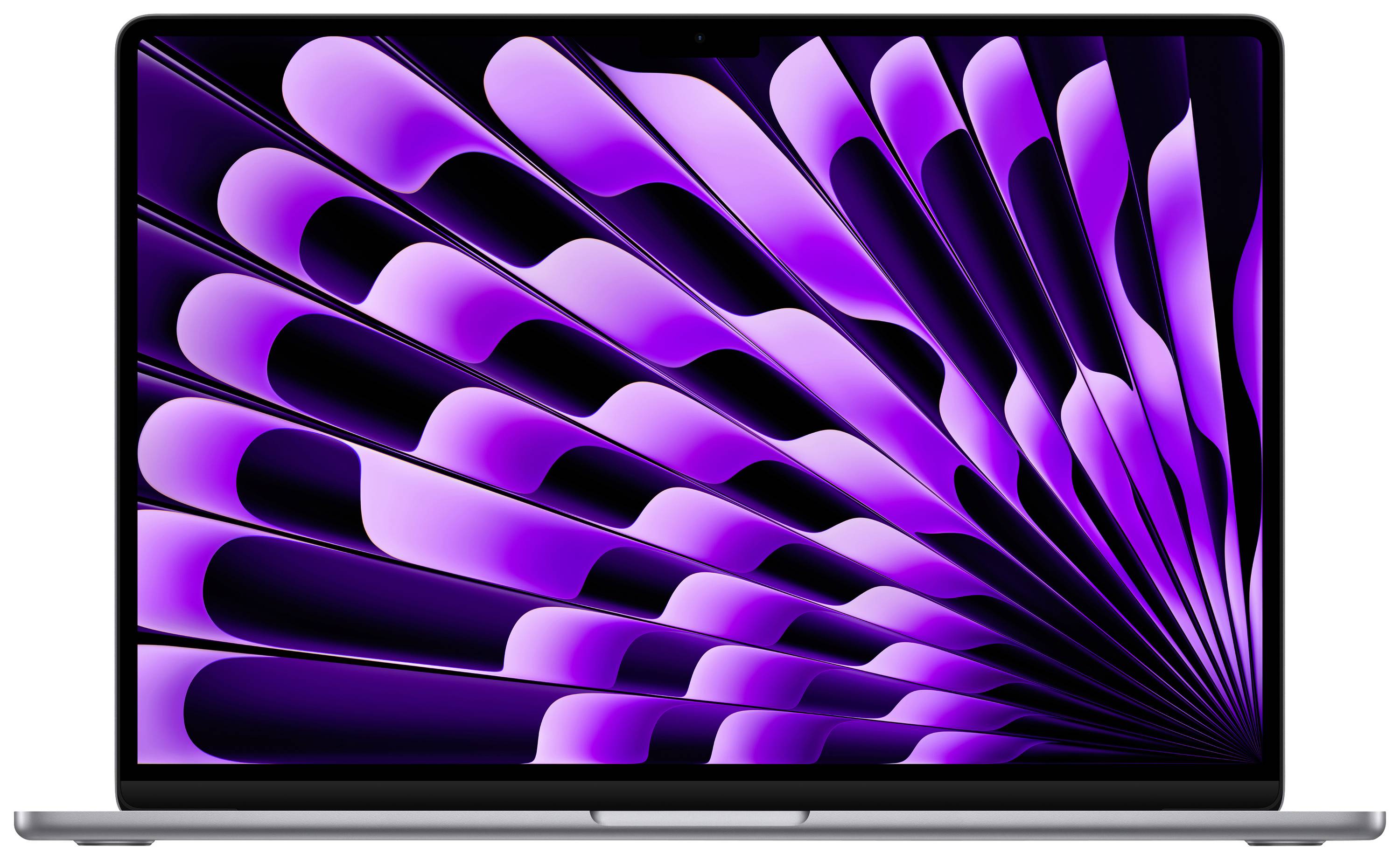 Apple MacBook Air 15 (M2, 2023) 38.9 cm (15.3 pollici) 8 GB RAM 512 GB SSD 8‑Core CPU 10-Core GPU Grigio Siderale MQKQ3D-0