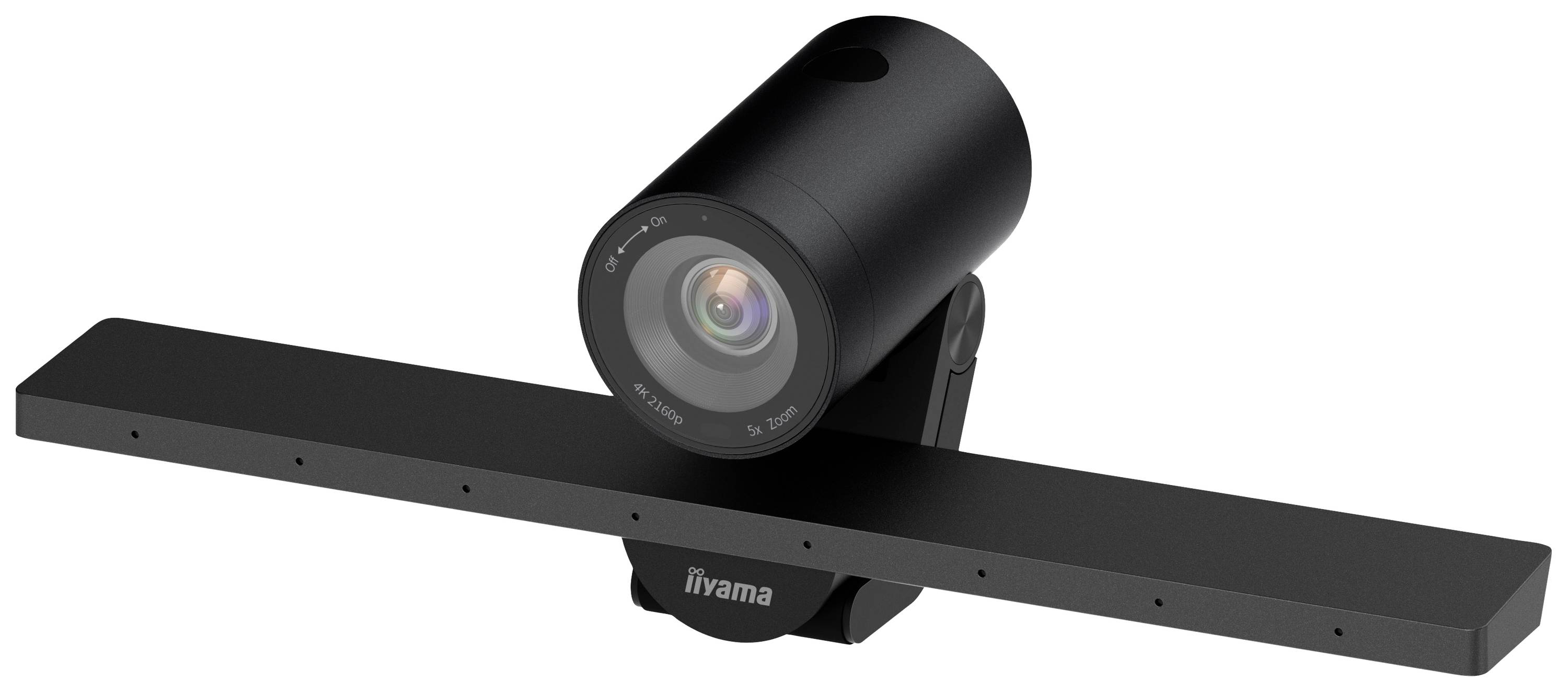 Iiyama UC-CAM10PRO-MA1 Webcam 4K 4096 x 2160 Pixel Morsetto di supporto, Microfono