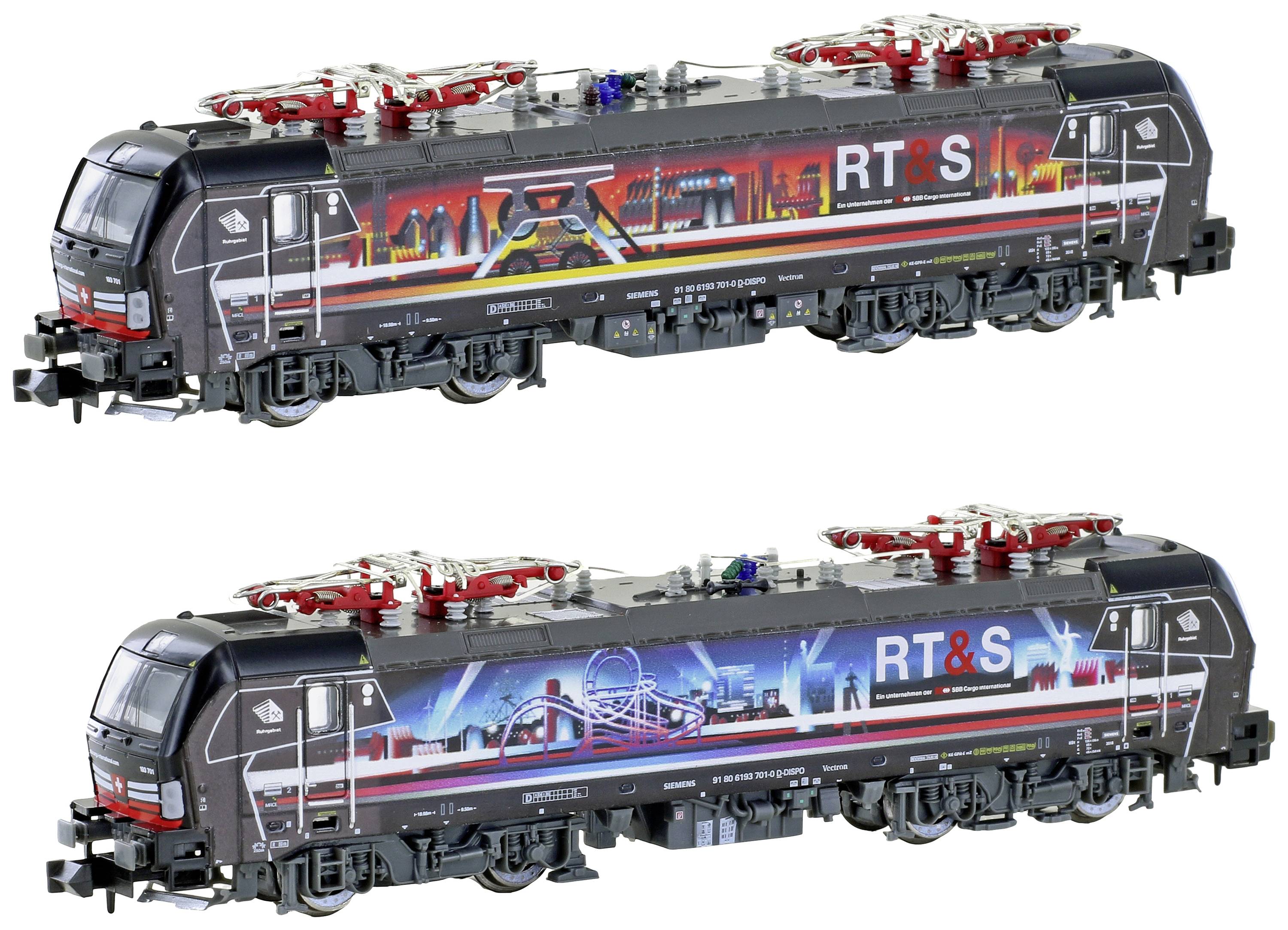 Locomotiva elettrica N BR 193 701 Vectron di FFS Cargo/Ruhrpierer Hobbytrain H30171