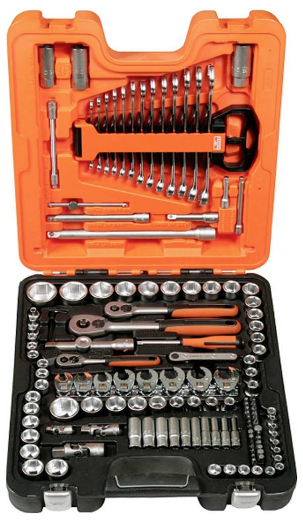 Bahco  Kit di chiavi a bussola  1/2", 1/4", 3/8" 138 parti S138