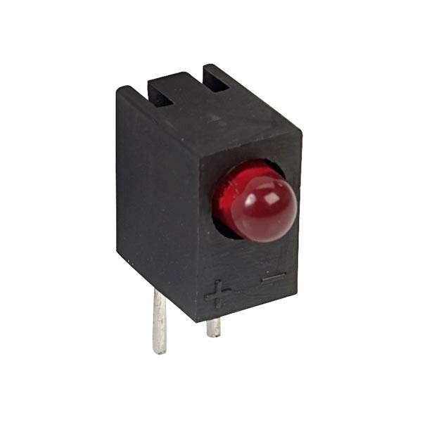 Kingbright Diodo LED Rosso Quadrato 3 mm 20 mcd 40 ° 30 mA 2 V