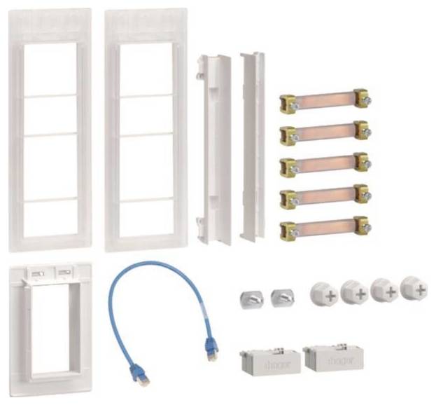 Hager ZM01MS Kit di collegamento universale per armadio/armadio elettrico m.WAN Kit di collegamento Multicolore 1 pz.-0