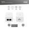 'Midspan Gigabit Digitus Active 802.3at PoE con connettore RJ45 e connettore di alimentazione IEC C5. IP40, indicatore di carico PoE, ingresso 100-240 VAC.'