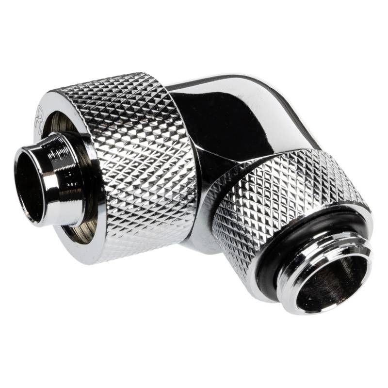 RACCORD ROTATIF COUDÃƒâEUR° Ãƒâ‚¬ COMPRESSION POUR TUBE ÃƒËœ16MM - G1/4 ALPHACOOL EISZAPFEN (ARGENT)-0
