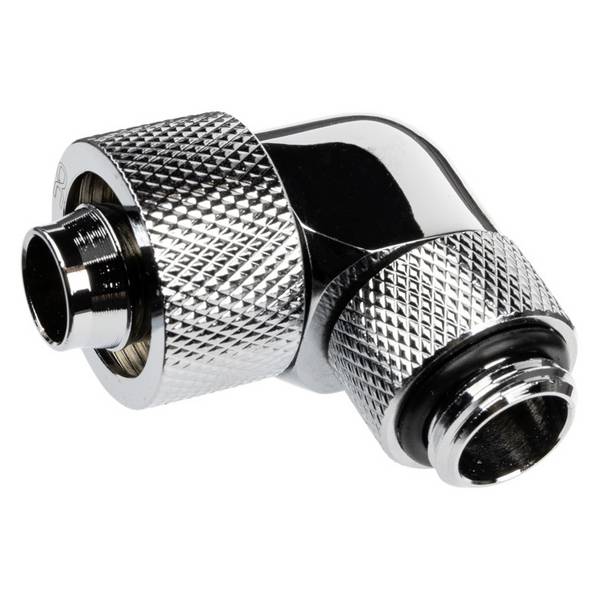 RACCORD ROTATIF COUDÃƒâEUR° Ãƒâ‚¬ COMPRESSION POUR TUBE ÃƒËœ16MM - G1/4 ALPHACOOL EISZAPFEN (ARGENT)