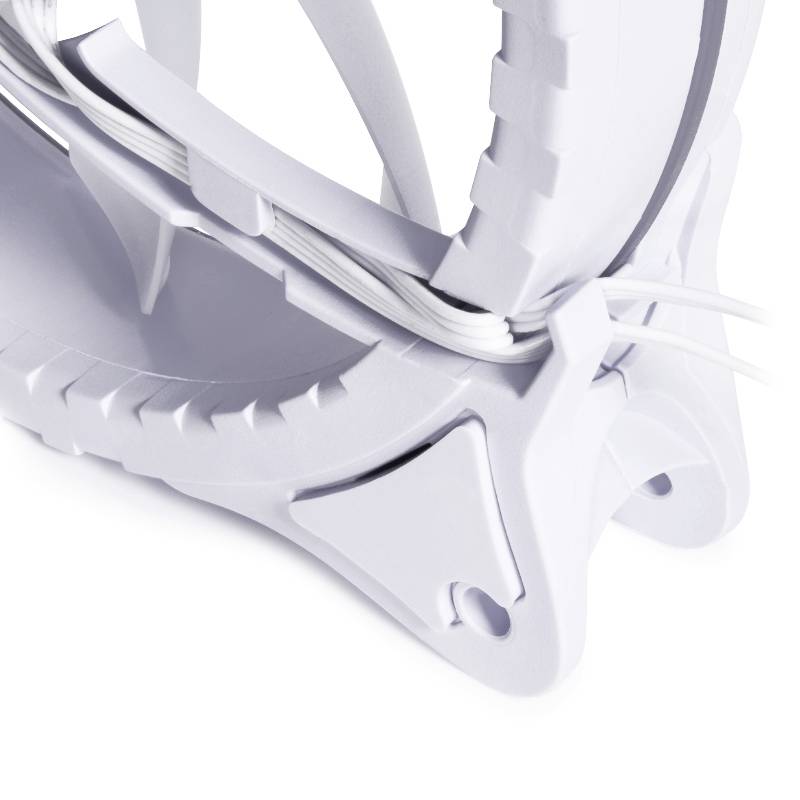 Alphacool Rise Aurora Case per computer Ventilatore 12 cm Bianco 1 pz-4