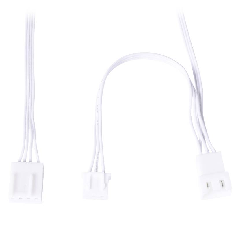 Alphacool Rise Aurora Case per computer Ventilatore 12 cm Bianco 1 pz-5