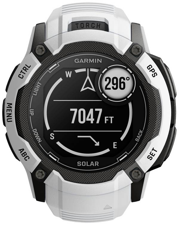 Garmin INSTINCT 2X Smartwatch   Whitestone, Bianco