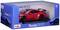 Modellino di un'auto sportiva Porsche 911 GT3 di colore rosso, confezionato in una scatola blu con finestra trasparente, adatto a bambini dai 3 anni in su.