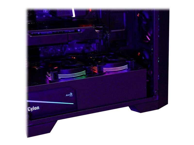 Custodia Midi ORE SATURN FRGB Nero MicroATX ATX MiniITX-10