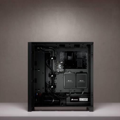 Corsair iCUE 4000X RGB Midi Tower Nero (CORSAIR 4000X RGB BLACK MID CASE)-13