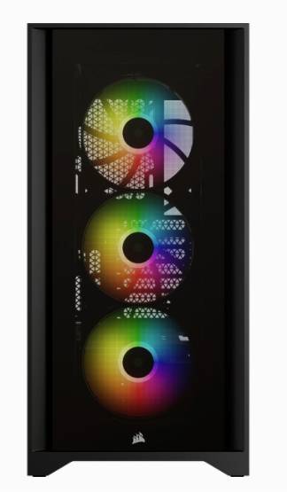 Corsair iCUE 4000X RGB Midi Tower Nero (CORSAIR 4000X RGB BLACK MID CASE)-19