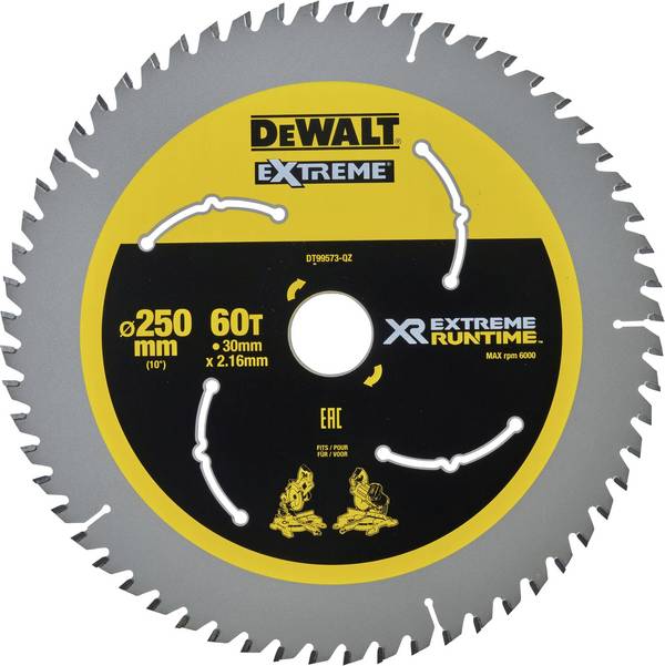 DEWALT  DT99573-QZ Lama circolare 250 x 30 x 2.16 mm  1 pz.