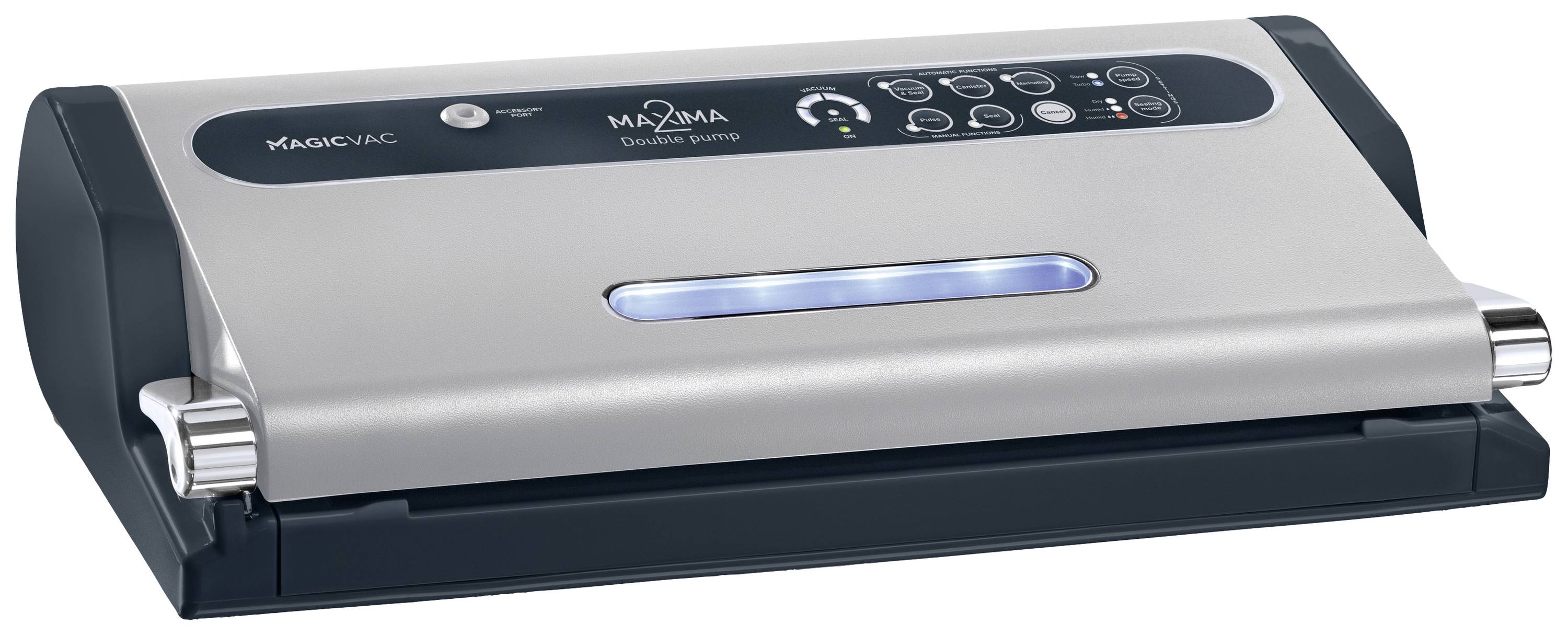 Magic Vac VD50PK2 MAXIMA 2 Macchina per sottovuoto con display , Start-stop automatico (L x A x P) 440 x 110 x 240 mm