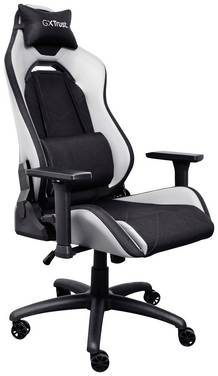 Trust GXT714 RUYA Sedia da gioco Nero/Bianco
