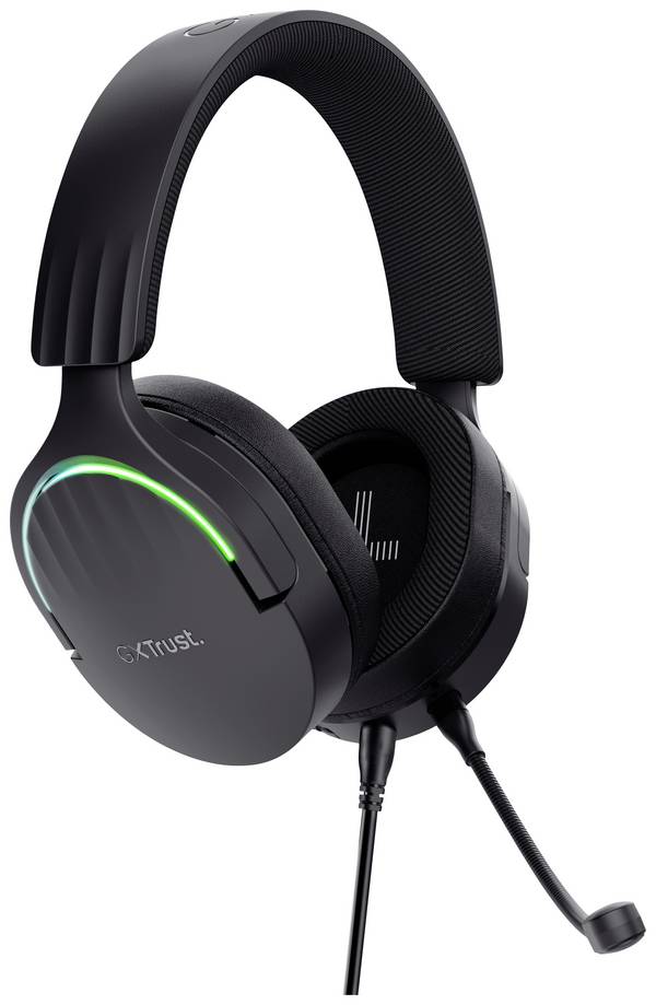 Trust GXT 490 FAYZO Auricolare Cablato A Padiglione Gaming USB tipo A Nero
