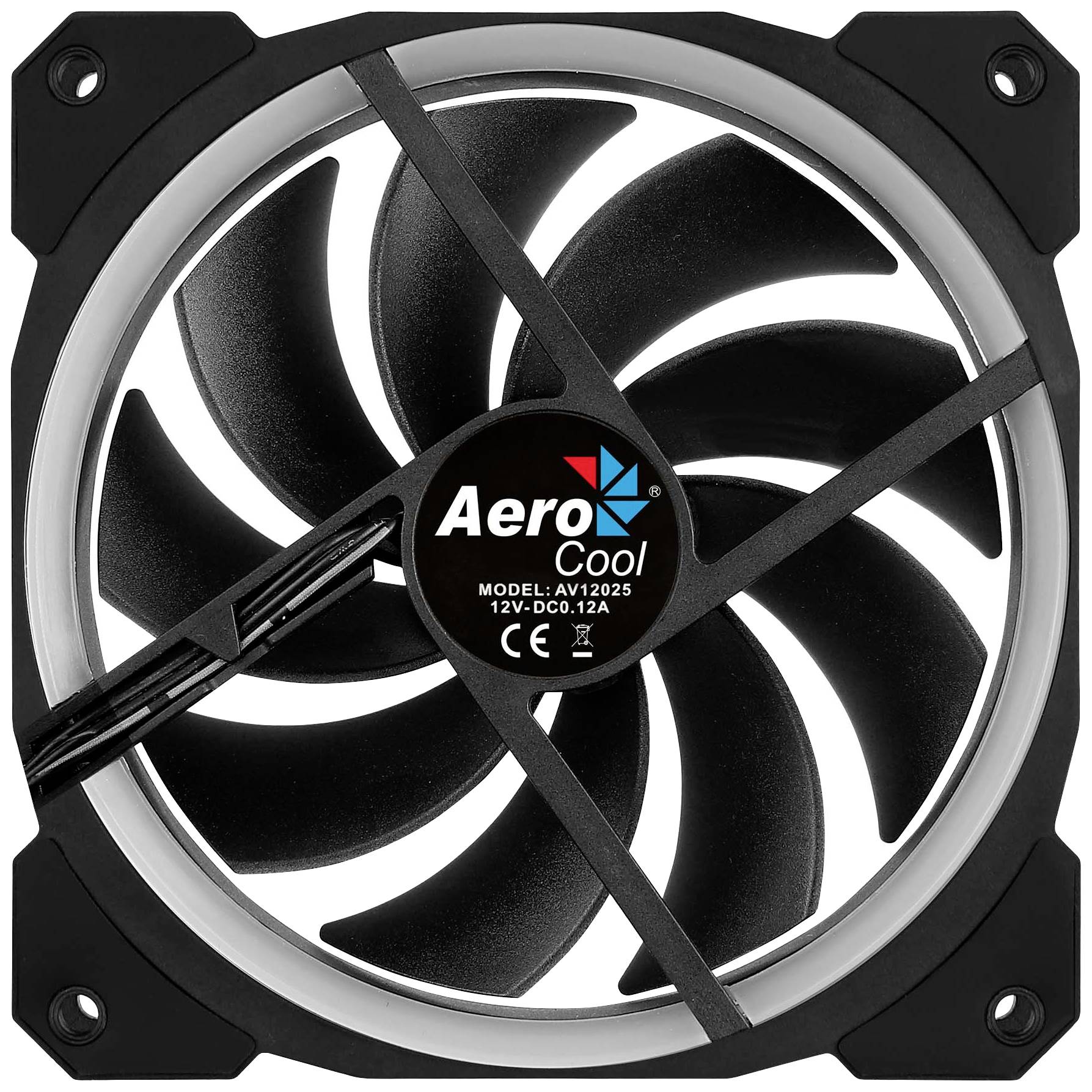 AeroCool Orbit Ventola per PC case Nero-2