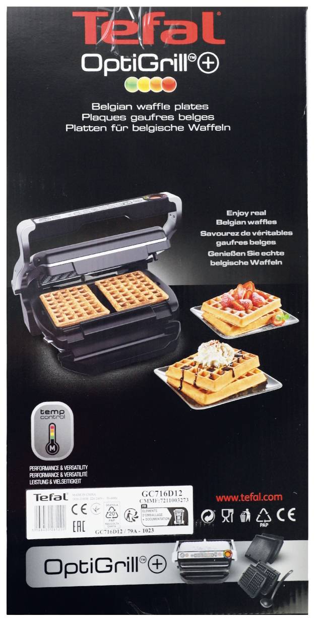 Griglia da tavolo Tefal OptiGrill GC716D12-3
