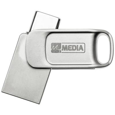 Acquista MyMEDIA My Dual USB 2.0 /USB C Drive Chiavetta USB 64 GB Argento  69267 USB 2.0, USB-C® da Conrad