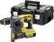 Martello perforatore a batteria DeWalt con valigetta degli accessori, colore giallo-nero, dotato di batteria agli ioni di litio da 5 Ah, idoneo per lavori edili e fai-da-te.