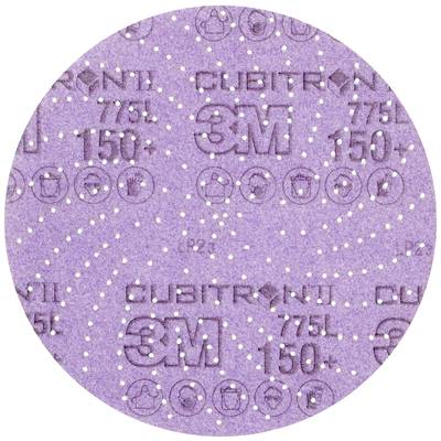 Disco Abrasivo 3M Cubitron II 710W - 150+, 152 Mm Per Levigatura Senza Polvere | Viola, 50 Pezzi - Foto 3