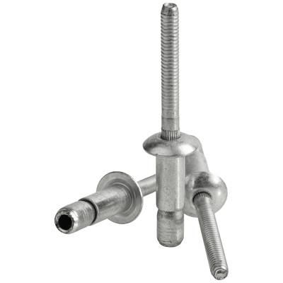 Rivetti Alluminio AERZETIX - C17859 - Set Di 50 Rivetti Ciechi Ø4