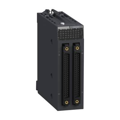 Modulo elettronico con due grandi connettori e morsetti numerati. Utilizzato per applicazioni elettroniche industriali.