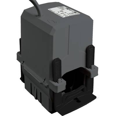Attuatore elettrico grigio con cavo superiore, idoneo per sistemi di riscaldamento e raffreddamento.
