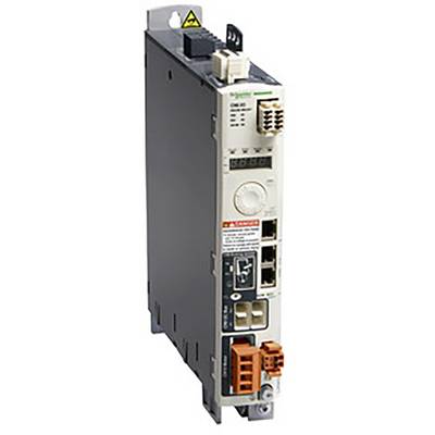 Un azionamento industriale di Schneider Electric con interfacce digitali e opzioni di controllo.
