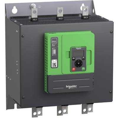 Dispositivo di comando di Schneider Electric per il controllo di sistemi elettrici, con pannello frontale verde e comandi anteriori.