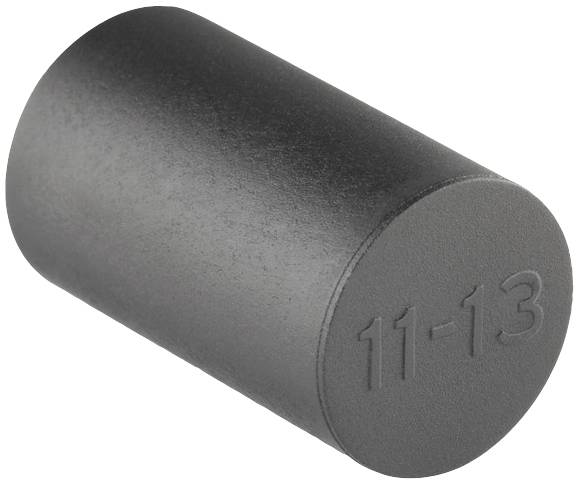 HellermannTyton VP_11-13_Blindplug-PL-BK Passacavo cieco senza alogeni Plastica Nero 1 pz.