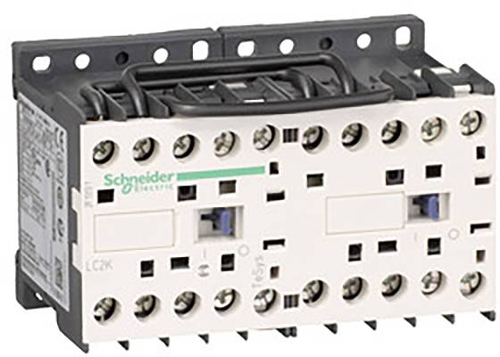 Un contattore elettrico di potenza di Schneider Electric utilizzato per il controllo di circuiti elettrici in applicazioni industriali.
