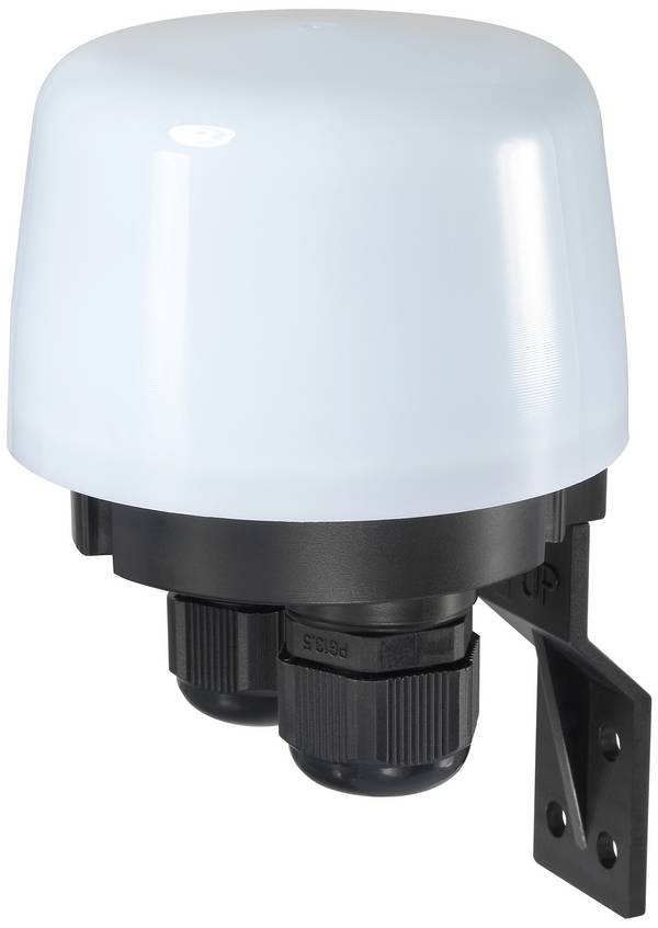 Sygonix SY-5836544 Interruttore crepuscolare Bianco, Nero 230 V/AC 1 NA