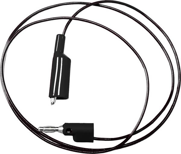 Mueller Electric BU-2030-A-36-0 Cavo di misura Spina a banana 4 mm Morsetti a coccodrillo 0.9 m Nero 1 pz.