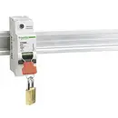 Schneider Electric 27145 Elemento di bloccaggio per interruttore LS C120 in posizione ON o OFF Accessori di distribuzion
