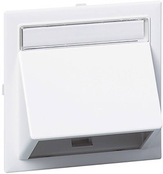 Schneider Electric 5970003 Telaio con campo di etichettatura Coperchio frontale 1 pz. Bianco