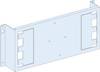 Schneider Electric LVS03124 PrismaSeT-G, piastra di montaggio, FuPac ISFT250, orizzontale, larghezza=600mm, altezza=5moduli Piastra di montaggio 1 pz.