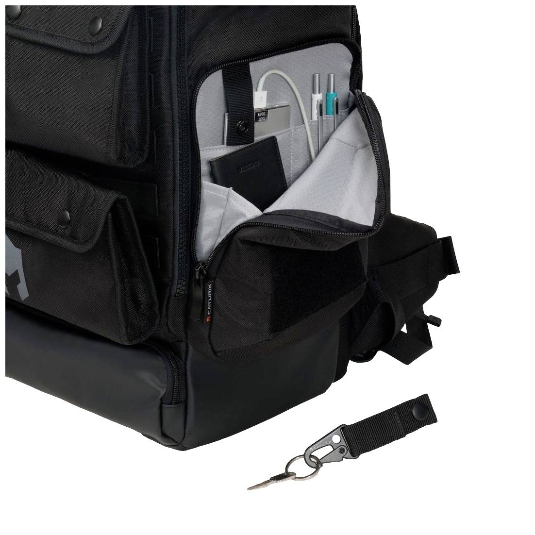 Dicota CATURIX DECISIUN ecotec Zaino Gaming per Notebook 15.6", 42 litri-11