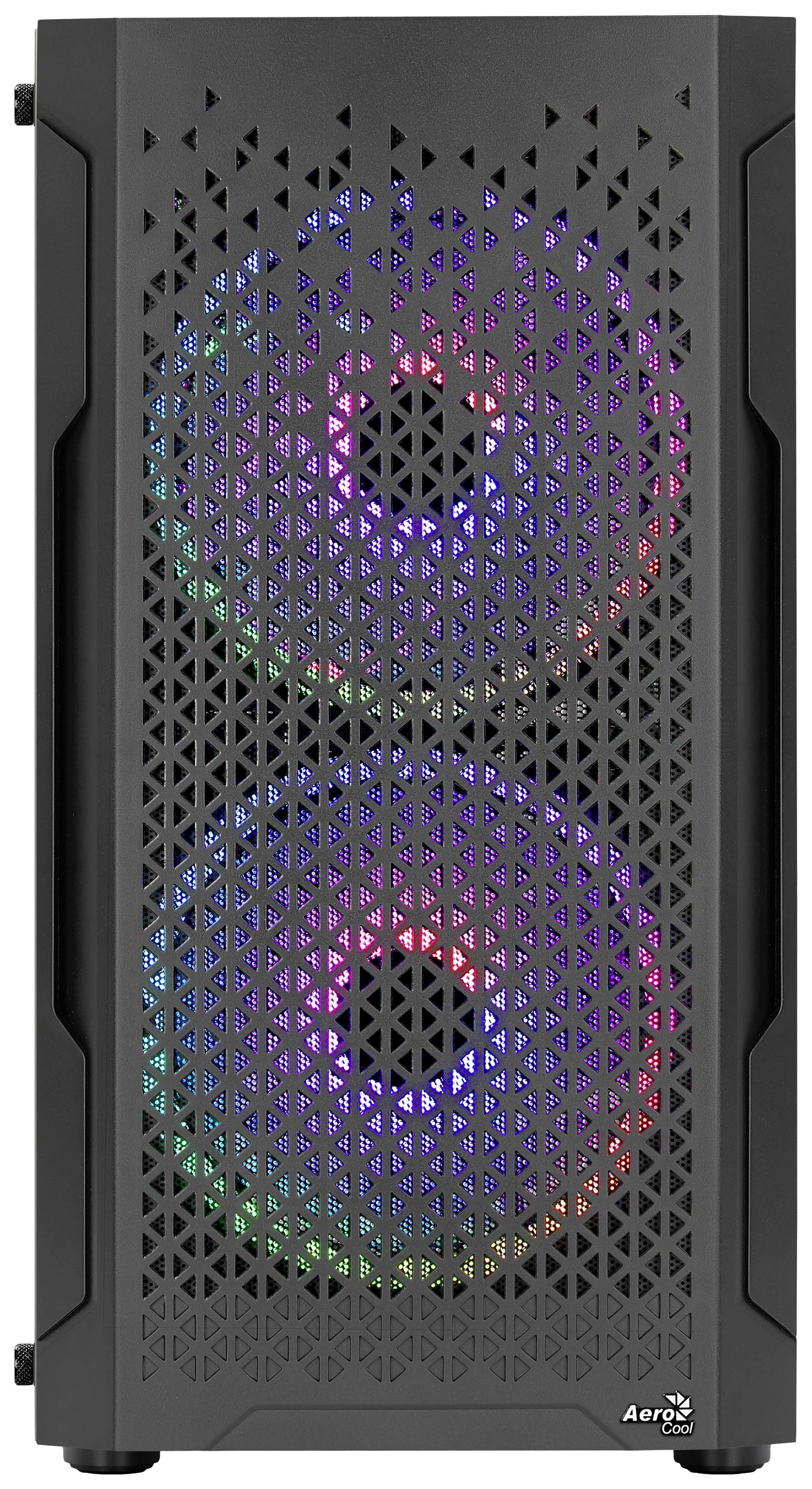 Aerocool Trinity Mini Mini Tower Nero (AeroCool Trinity V2 Mini Tower PC Case --2